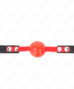 KINK - SOFT TPE BALL 4 CM GAG MODEL 4 60 x 2 CM ADJUSTABLE 37-52 CM - slika 3