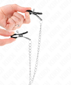 Alternative view of KINK - TRIPLE NIPPLE AND CLIT CLAMPS WITH CHAIN MODEL 0