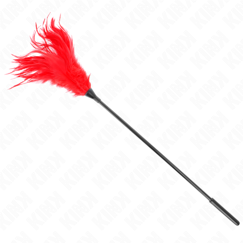 KINK - MULTIPLE RED TICKLE FEATHERS 45 CM - slika 2