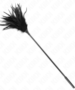 Alternative view of KINK - MULTIPLE BLACK TICKLE FEATHERS 45 CM