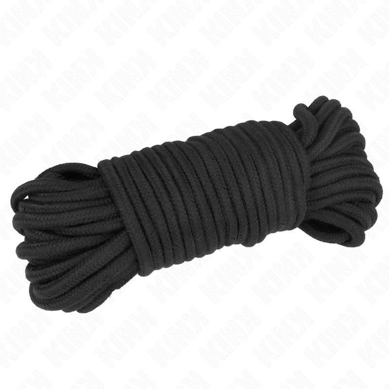 KINK - COTTON ROPE 20 METER BLACK - slika 2