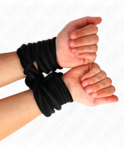 KINK - COTTON ROPE 20 METER BLACK - slika 3