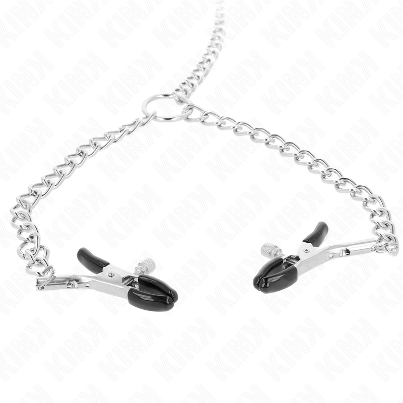 KINK - 4 CHAIN NIPPLE CLAMPS 32 CM WITH LITTLE CHAINS 14 CM - slika 3