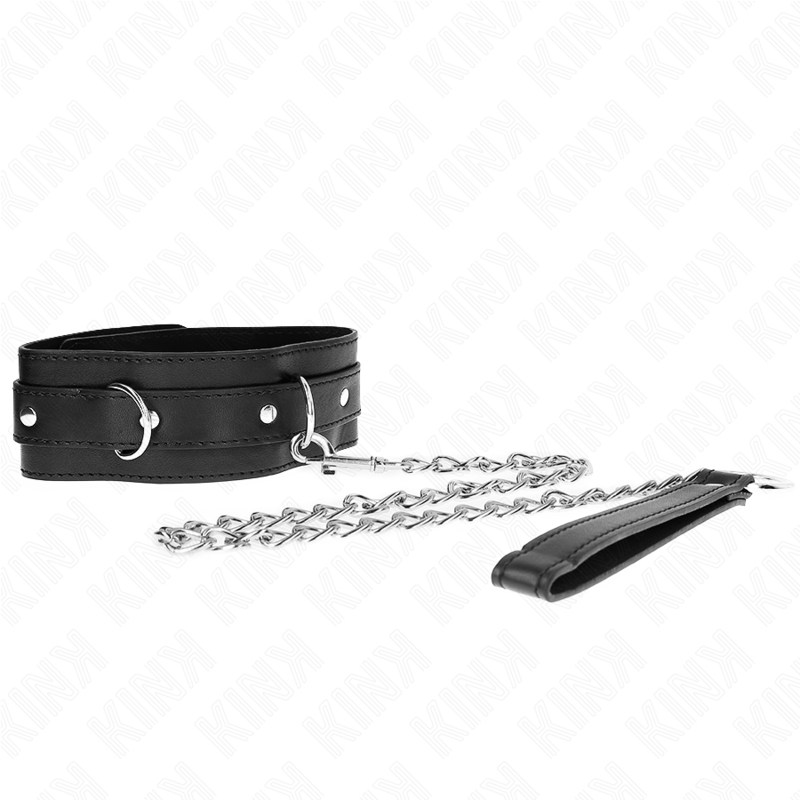KINK - COLLAR WITH BELT 65 CM WITH STRAP BLACK 54 X 4.5 CM - slika 2
