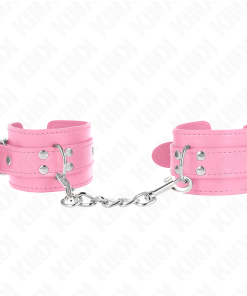 Alternative view of KINK - SIMPLE WRIST RESTRAINTS PINK ADJUSTABLE 20-23 CM X 5.5 CM