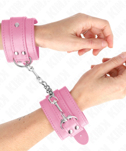 KINK - SIMPLE WRIST RESTRAINTS PINK ADJUSTABLE 20-23 CM X 5.5 CM