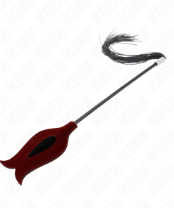 Alternative view of KINK - ROSE SHAPE SILICONE TASSEL WHIP 45 CM
