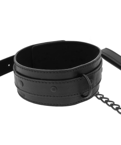 INTENSE - FETISH VEGAN LEATHER COLLAR - slika 3