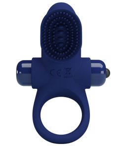 Alternative view of PRETTY LOVE - PALLE RING WITH VIBRATION BLUE