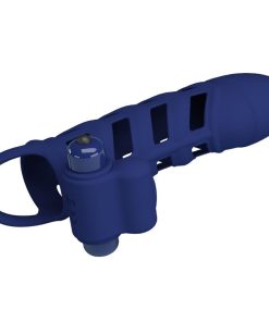 Alternative view of PRETTY LOVE - ALTAF VIBRATOR RING WITH SILICONE SHEATH BLUE