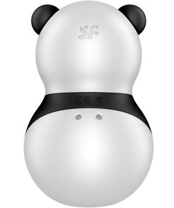 SATISFYER - POCKET PANDA STIMULATOR  VIBRATOR BLACK AND WHITE - slika 3