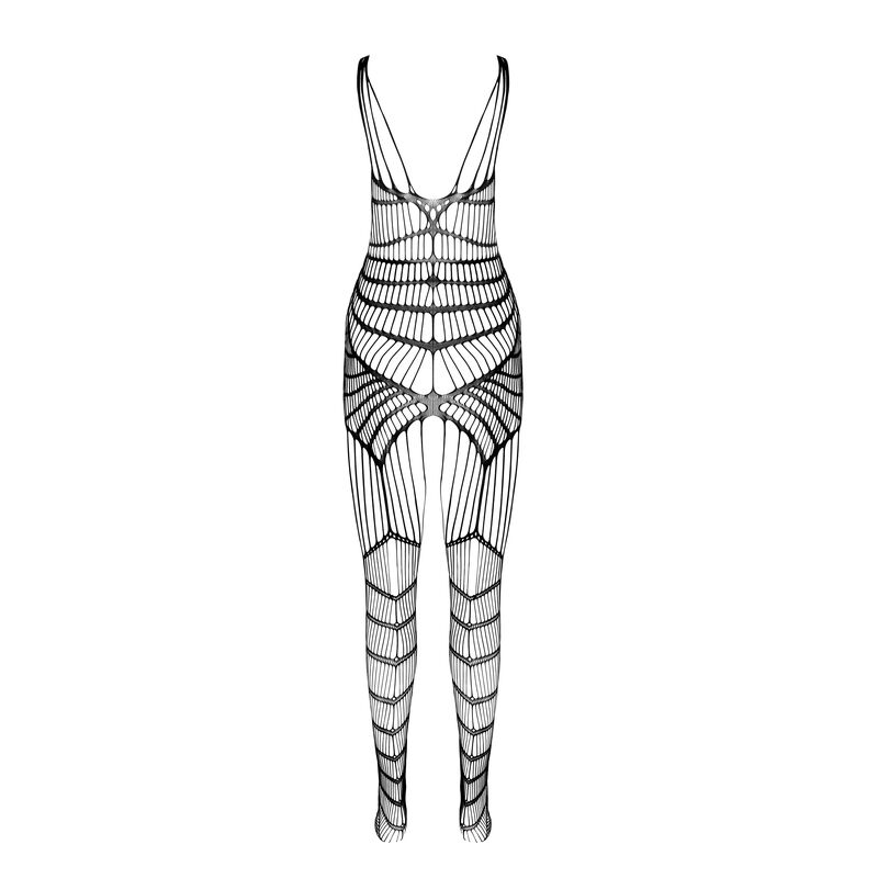 PASSION - BS 102 BODYSTOCKING WHITE ONE SIZE - slika 3