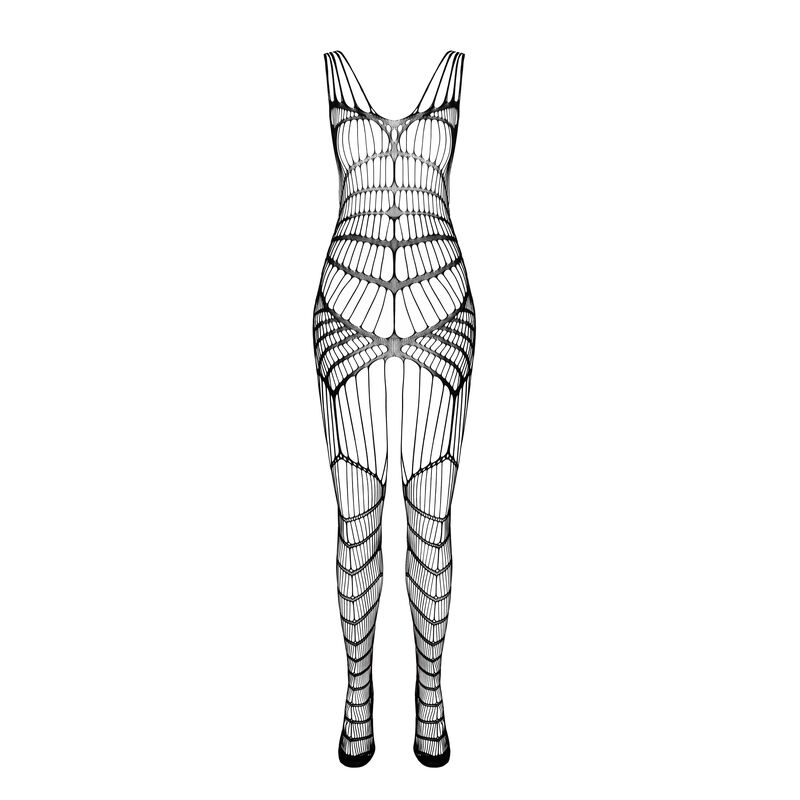 PASSION - BS 102 BODYSTOCKING RED ONE SIZE - slika 3