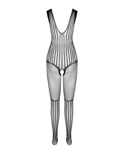 PASSION - BS 103 BODYSTOCKING BLACK ONE SIZE - slika 3