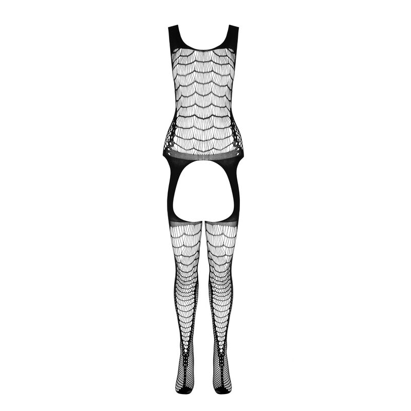 PASSION - BS 104 BODYSTOCKING RED ONE SIZE - slika 3