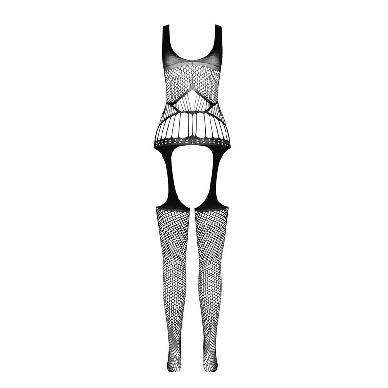 PASSION - BS 106 BODYSTOCKING WHITE ONE SIZE - slika 3