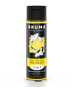 BRUMA - PREMIUM MASSAGE HOT OIL PINA COLADA 3 IN 1 - 100 ML