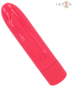 INTENSE - SYMONE USB RECHARGEABLE VIBRATING BULLET 8 VIBRATIONS RED 10 X 2.2 CM - slika 3
