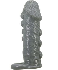 Alternative view of PRETTY LOVE - REALISTIC PENIS ENLARGER AND DELAY SLEEVE GREY