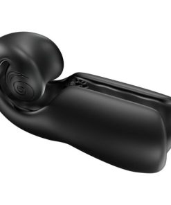 Alternative view of SNAIL VIBE - EVO FOR HIM MALE MASTURBATOR SLIDE N'ROLL BLACK