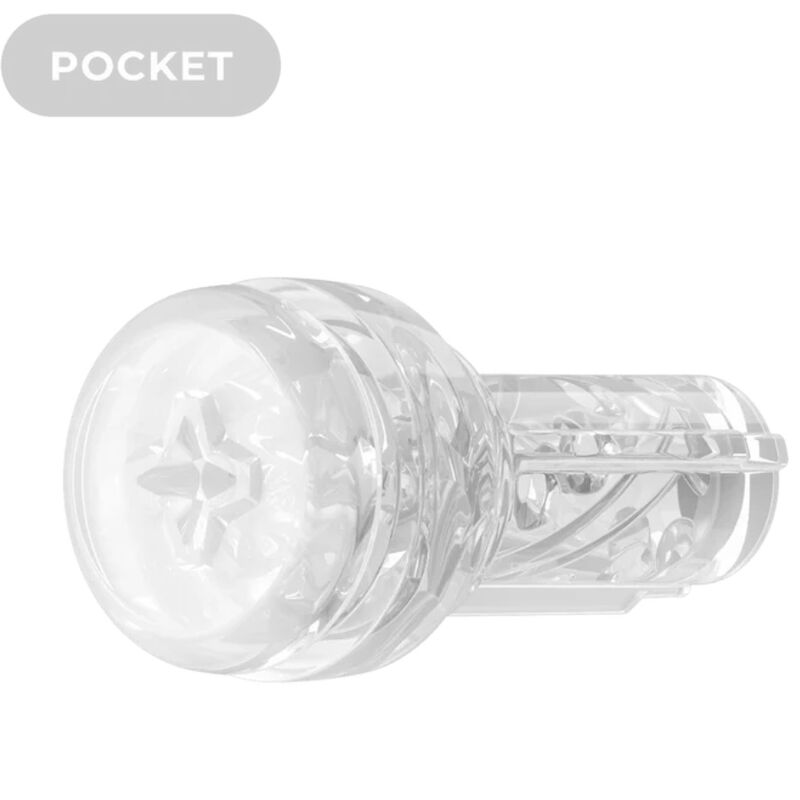 KIIROO - FEEL POCKET STROKER CRYSTAL BY KIIROO TRANSPARENT - slika 2