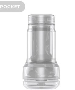 KIIROO - FEEL POCKET STROKER CRYSTAL BY KIIROO TRANSPARENT - slika 3