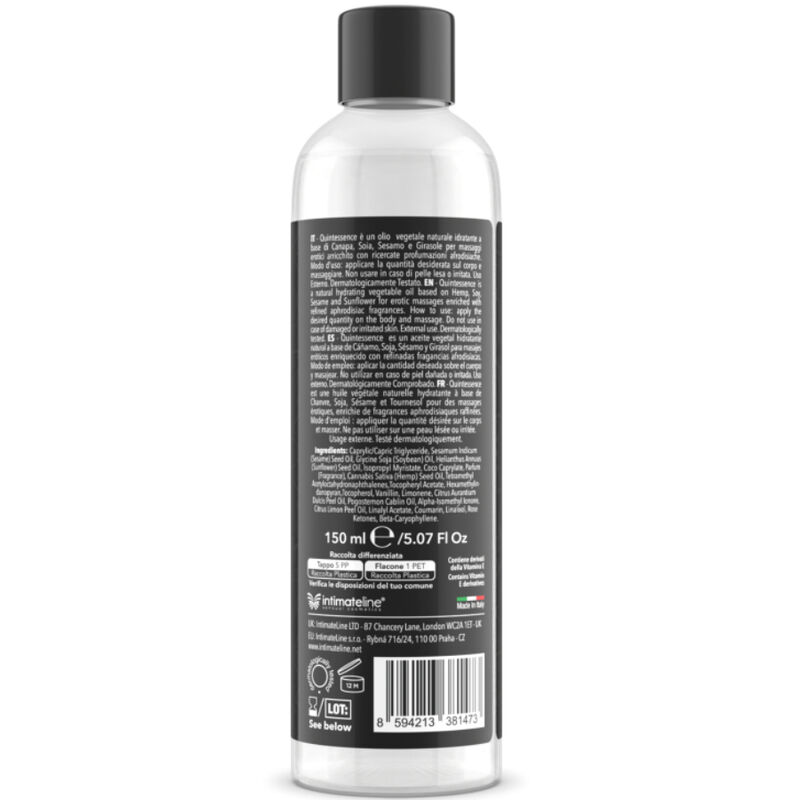 INTIMATELINE LUXURIA - ACEITE DE MASAJES VAINILLA EXOTIC 150 ML - slika 3