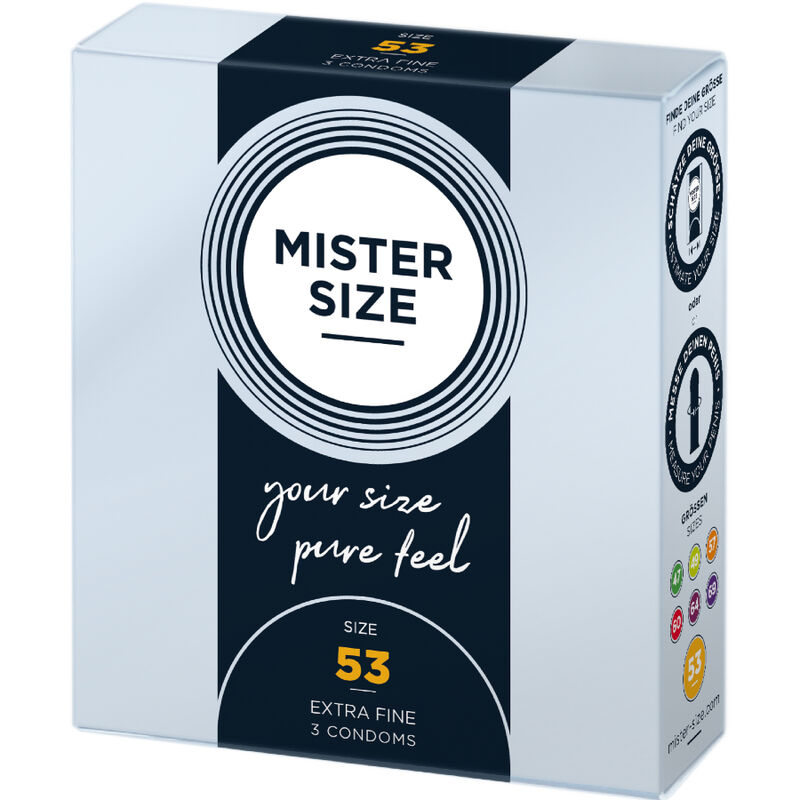 MISTER SIZE - CONDOM SIZE M 53 MM (3 UNITS) - slika 2
