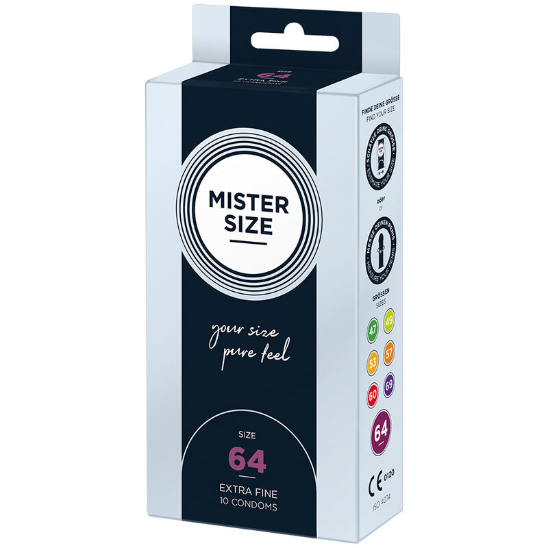 MISTER SIZE - CONDOMS SIZE XXL 64 MM (10 UNITS) - slika 2