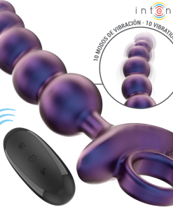 Alternative view of INTENSE - TITO VIBRATING ANAL PLUG MODEL 3 REMOTE CONTROL