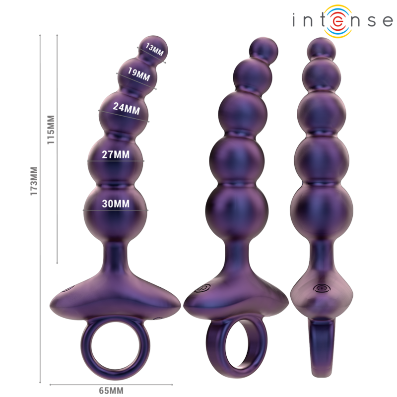 INTENSE - TITO VIBRATING ANAL PLUG MODEL 3 REMOTE CONTROL - slika 3