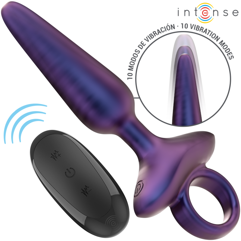 INTENSE - MARLON VIBRATING ANAL PLUG MODEL 4 REMOTE CONTROL - slika 2