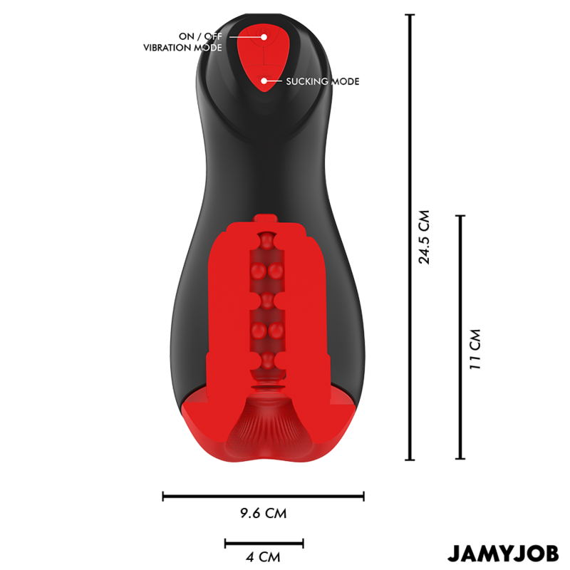 JAMYJOB - CORE-X AUTOMATIC MASTURBATOR 5 SUCTION AND VIBRATION MODES - slika 3