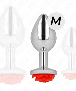 KINK - PLUG ANAL ROSE RED SIZE M - slika 3