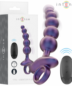 INTENSE - TITO VIBRATING ANAL PLUG MODEL 3 REMOTE CONTROL