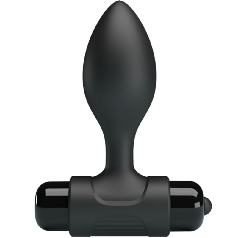 PRETTY LOVE - VIBRA BUTT 10 VIBRATIONS ANAL PLUG BLACK - slika 2