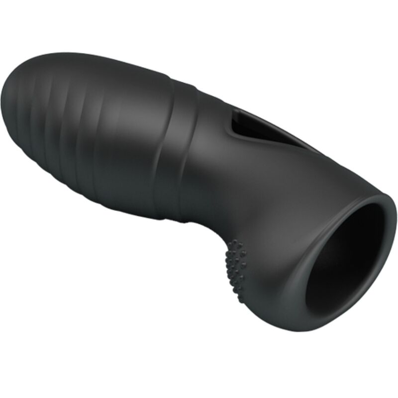 PRETTY LOVE - ALAN SILICONE FINGER VIBRATOR BLACK - slika 3