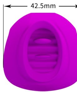 PRETTY LOVE - ESTELLE TONGUE CLITORIS STIMULATOR 12 VIBRATIONS PURPLE - slika 3