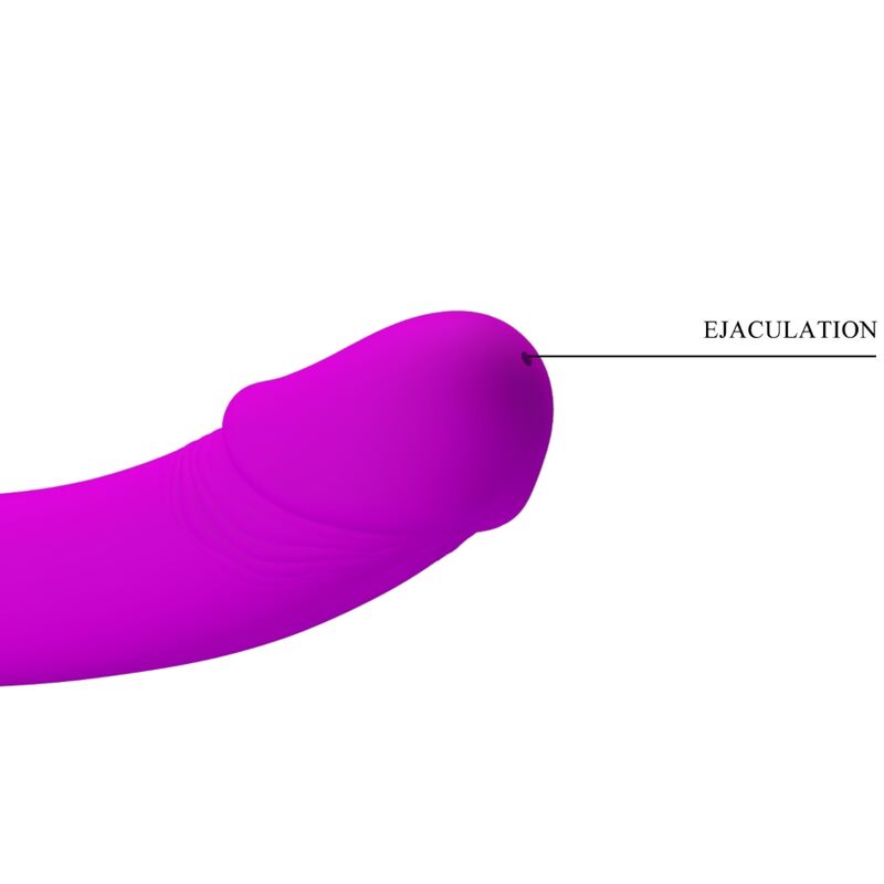 PRETTY LOVE - KELPIE DOUBLE STRAP-ON STIMULATOR PURPLE - slika 3