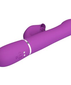 PRETTY LOVE - 4 IN 1 MULTIFUNCTION VIBRATOR  STIMULATOR PURPLE - slika 3