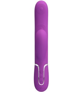 PRETTY LOVE - PERLITA 3 IN 1 MULTIFUNCTION RABBIT VIBRATOR PURPLE - slika 2
