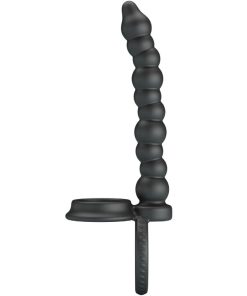 PRETTY LOVE - DILLION DOUBLE PENETRATION COCK RING BLACK