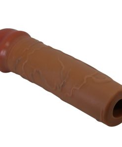 Alternative view of PRETTY LOVE - NILE PENIS SLEEVE WITH 2.5 CM EXTENSION MULATTO