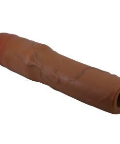 Alternative view of PRETTY LOVE - KYLIAN PENIS SLEEVE WITH 7.6 CM EXTENSION MULATTO