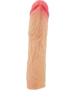 Alternative view of PRETTY LOVE - DEREK PENIS SLEEVE WITH 7.6 CM EXTENSION FLESH