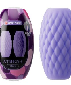 PRETTY LOVE - ATHENA EROS SILICONE MALE MASTURBATOR PURPLE