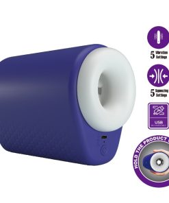 PRETTY LOVE - DJ LADY MALE MASTURBATOR WITH VIBRATION 5 SETTINGS PURPLE