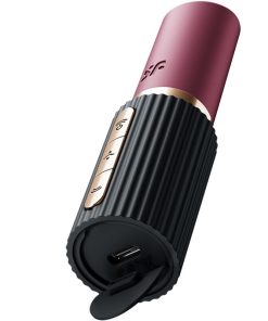 SATISFYER - PRO 2 KISS WAVE CLITORIS STIMULATOR GARNET / BLACK