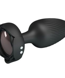 PRETTY LOVE - OSBORN ANAL PLUG WITH  LED LIGHT BLACK 9.8 CM - slika 2