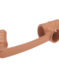 PRETTY LOVE - PENIS SLEEVE WITH ANAL PLUG NATURAL - slika 3